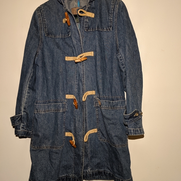 Women's Lauren Jeans RL Vintage 90s Toggle Hooded - Picture 8 of 12